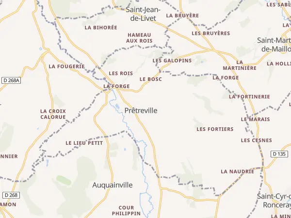 Plan de Prêtreville