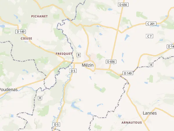 Plan de Mézin