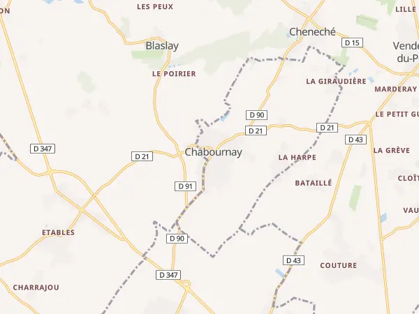 Plan de Chabournay