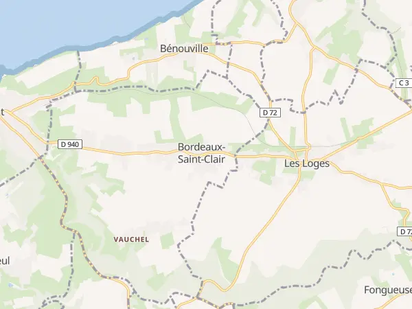 Plan de Bordeaux-Saint-Clair