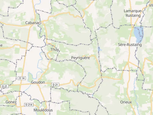 Plan de Peyriguère