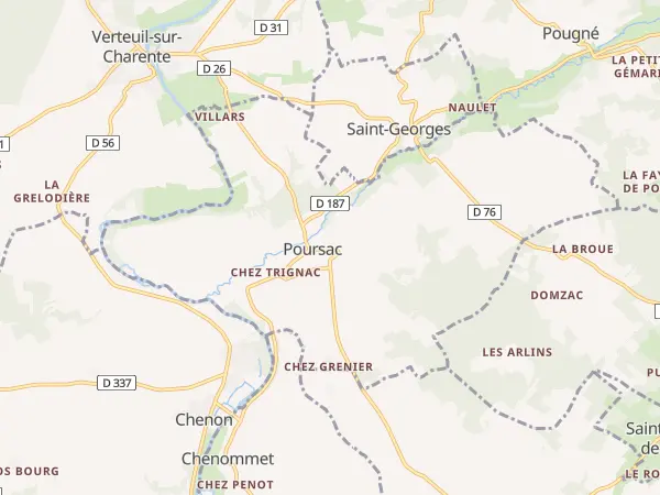 Plan de Poursac