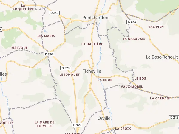 Plan de Ticheville