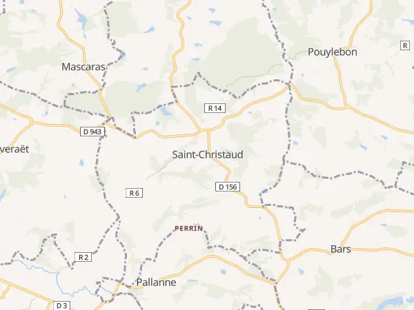 Plan de Saint-Christaud