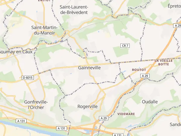 Plan de Gainneville