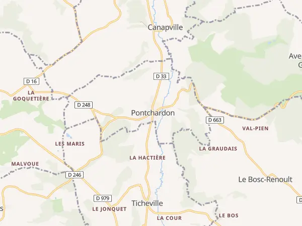 Plan de Pontchardon