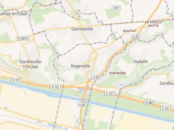 Plan de Rogerville