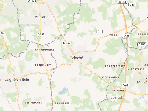 Plan de Teloché