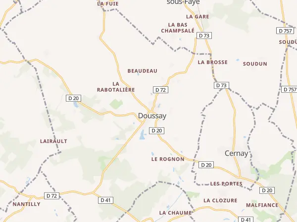 Plan de Doussay