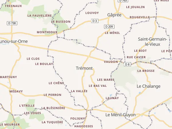 Plan de Trémont