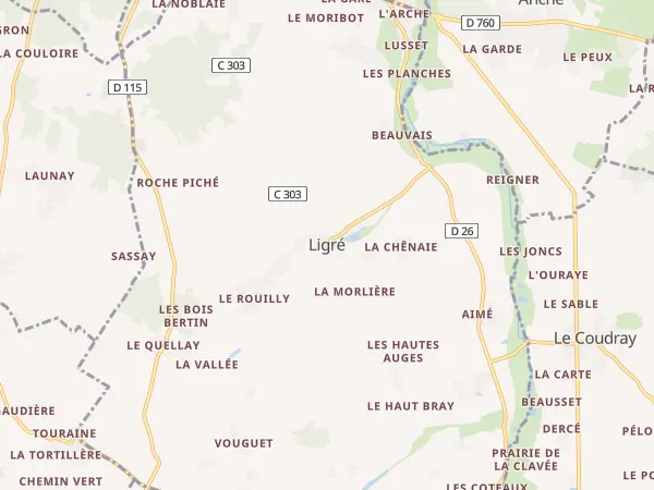 Plan de Ligré