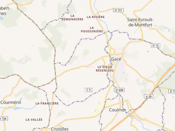 Plan de Résenlieu