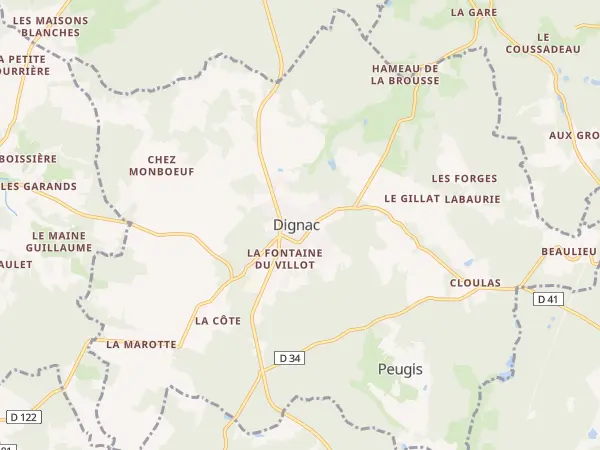 Plan de Dignac