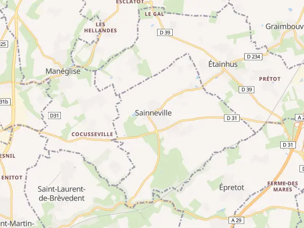 Plan de Sainneville