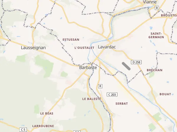 Plan de Barbaste