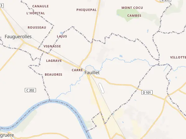 Plan de Fauillet