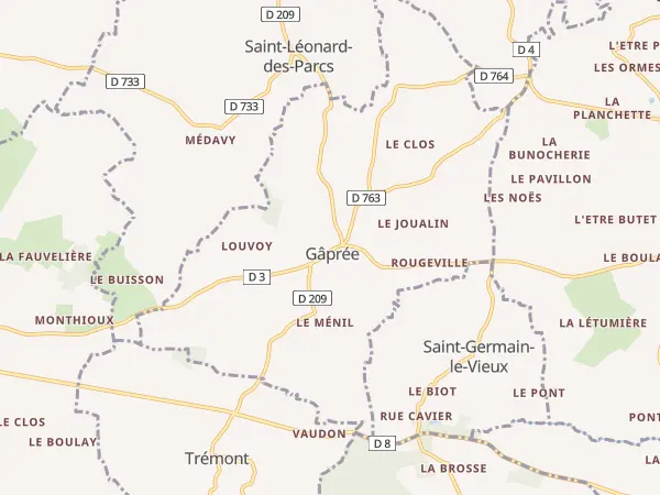 Plan de Gâprée