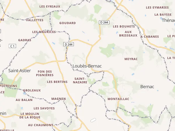 Plan de Loubès-Bernac