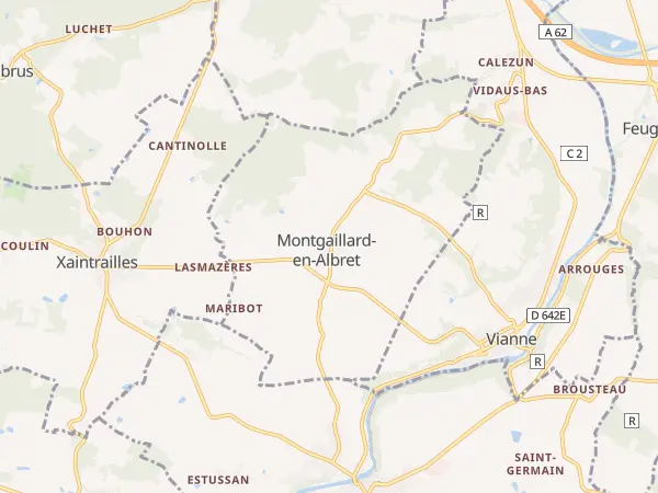 Plan de Montgaillard-en-Albret