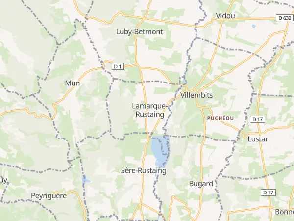 Plan de Lamarque-Rustaing
