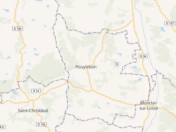 Plan de Pouylebon