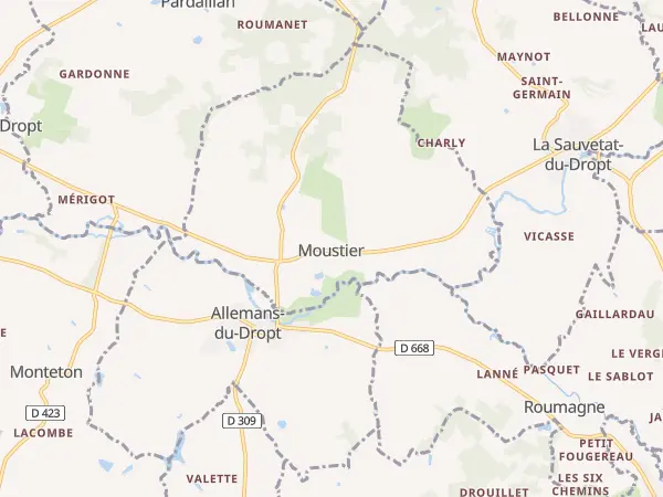 Plan de Moustier