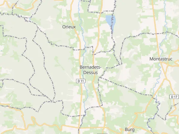 Plan de Bernadets-Dessus