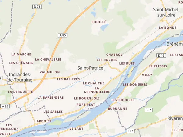 Plan de Coteaux-sur-Loire