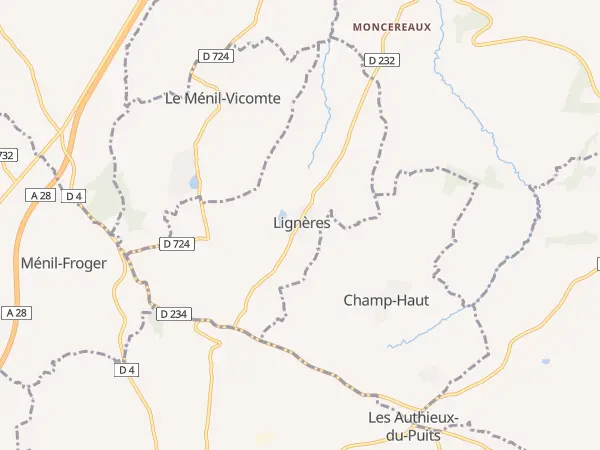 Plan de Lignères