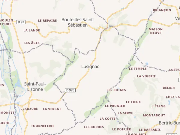Plan de Lusignac