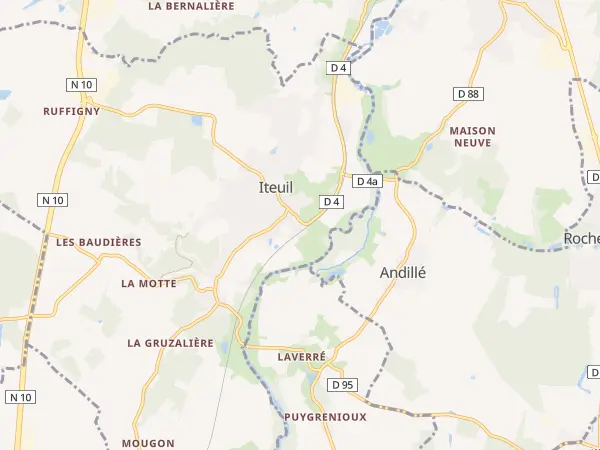 Plan de Iteuil