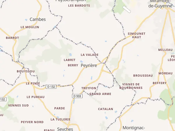 Plan de Peyrière