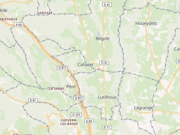Plan de Caharet