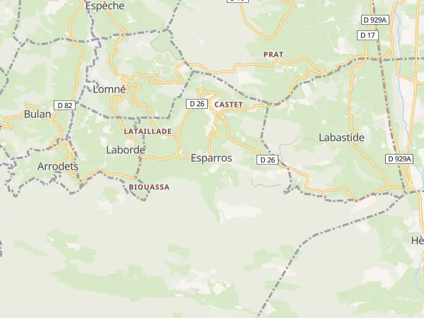 Plan de Esparros