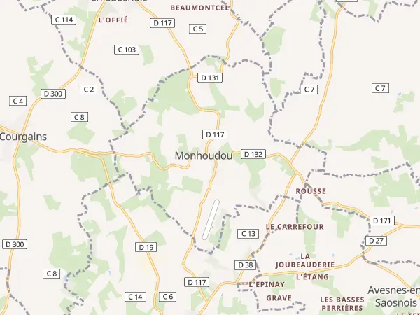 Plan de Monhoudou