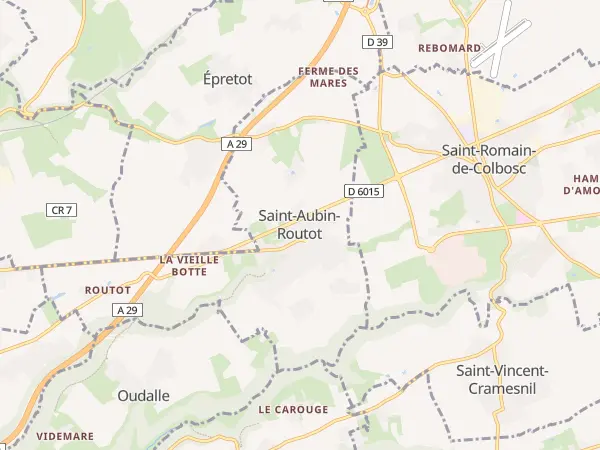 Plan de Saint-Aubin-Routot