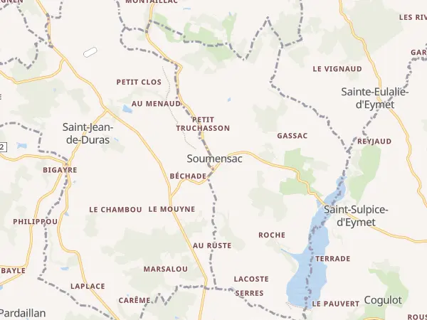 Plan de Soumensac