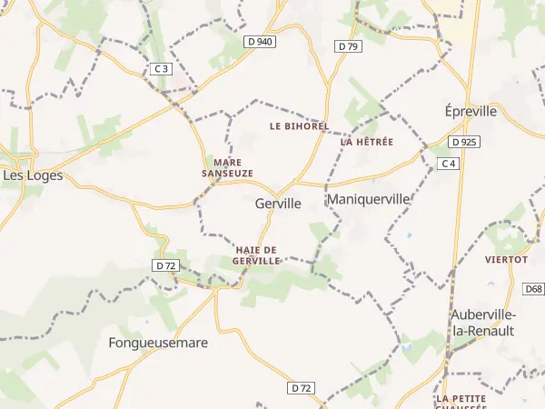 Plan de Gerville