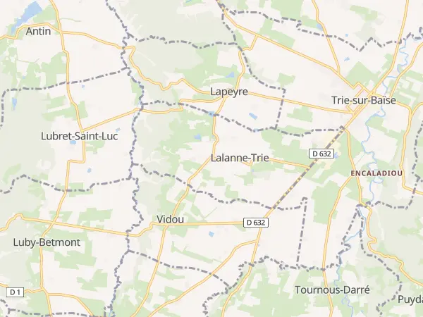 Plan de Lalanne-Trie