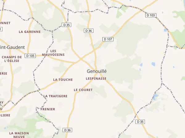 Plan de Genouillé