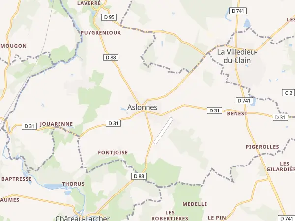 Plan de Aslonnes