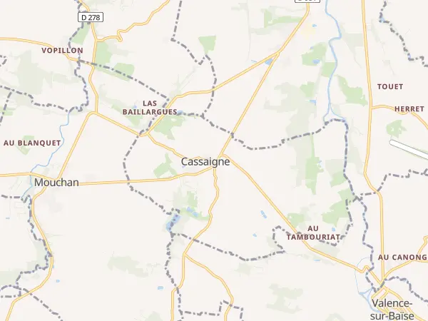 Plan de Cassaigne