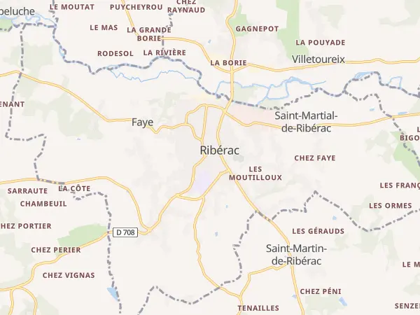 Plan de Ribérac