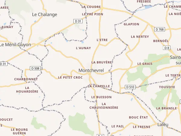 Plan de Montchevrel