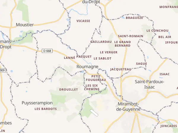 Plan de Roumagne