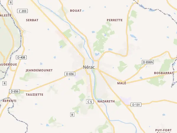 Plan de Nérac