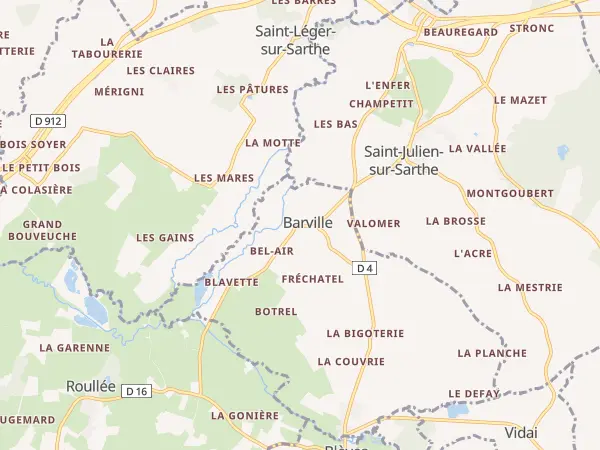 Plan de Barville