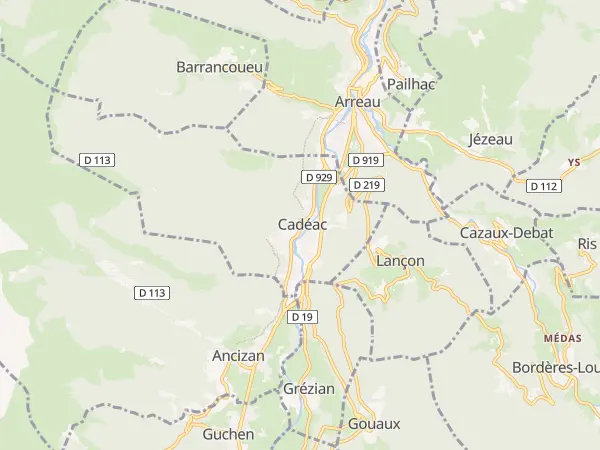 Plan de Cadéac
