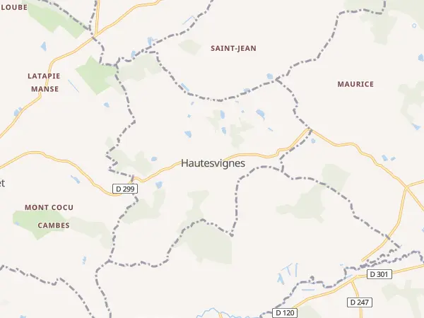 Plan de Hautesvignes
