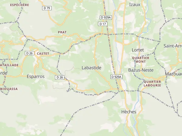 Plan de Labastide